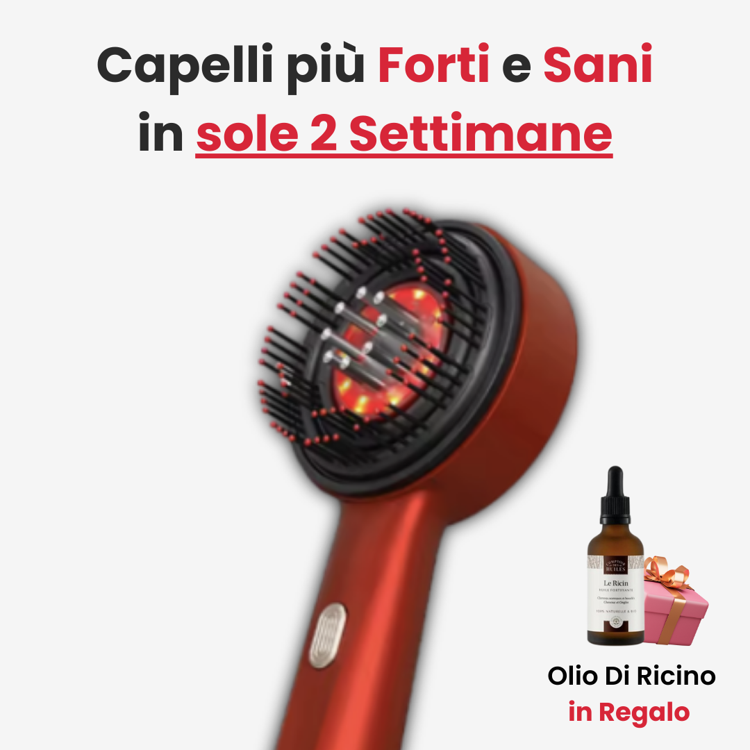 Bellasic | Spazzola Rigenerante Capelli + Olio di Ricino in Regalo