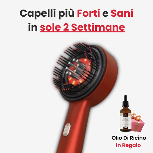 Bellasic | Spazzola Rigenerante Capelli + Olio di Ricino in Regalo
